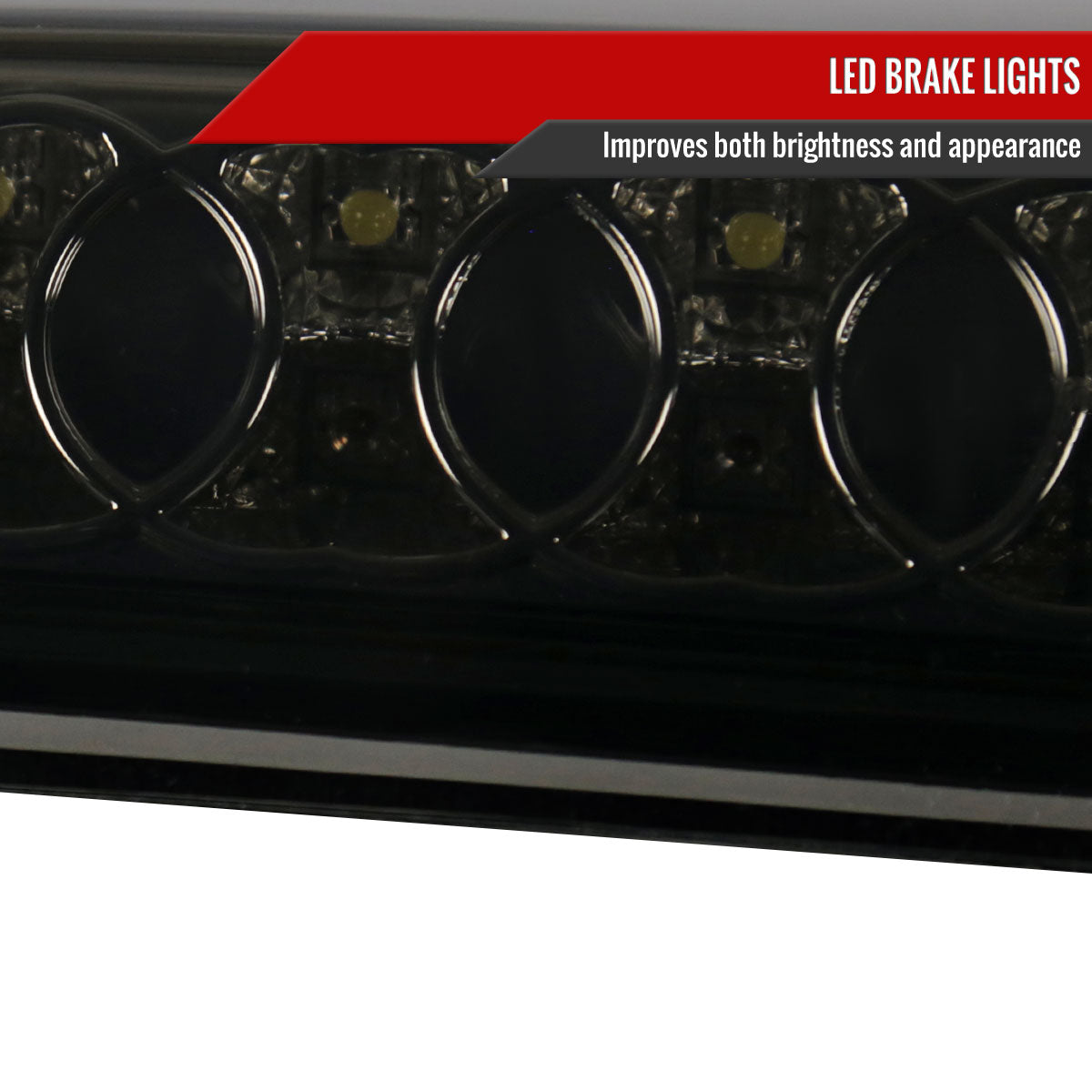 2004-2008 Ford F-150 LED 3rd Brake Light (Chrome Housing/Smoked Lens)