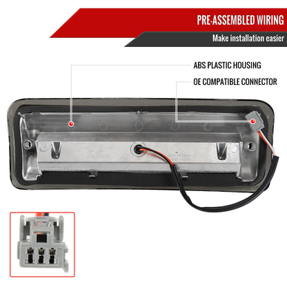 2004-2008 Ford F-150 LED 3rd Brake Light (Chrome Housing/Smoked Lens)