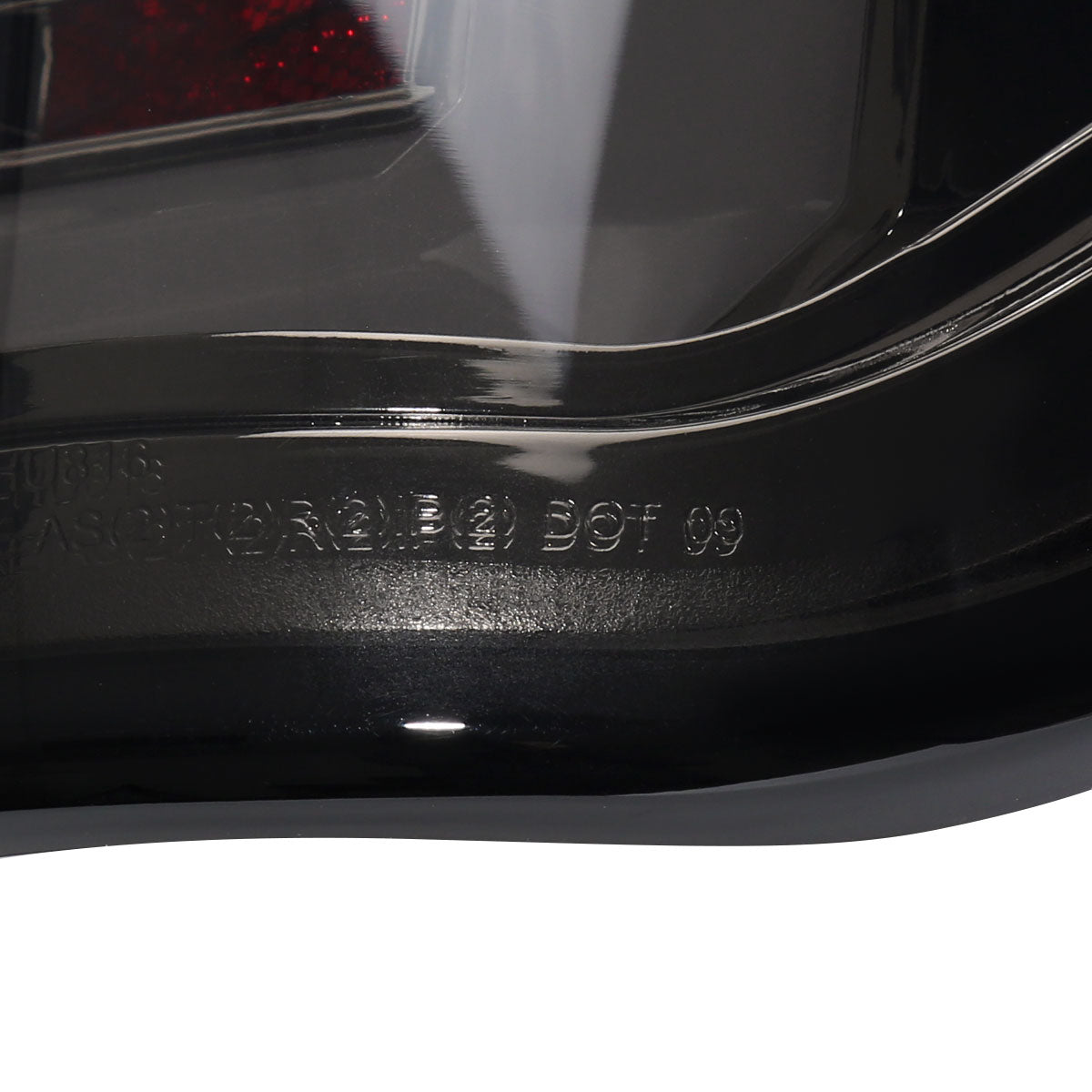 2009-2014 Ford F-150 White C-Bar LED Tail Lights (Chrome Housing/Smoked Lens)