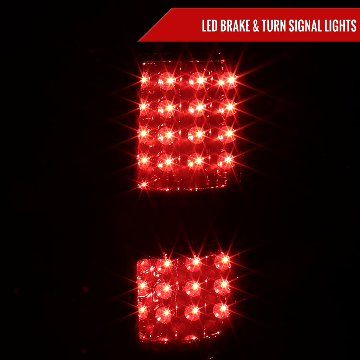 2009-2014 Ford F-150 LED Tail Lights (Chrome Housing/Smoked Lens)