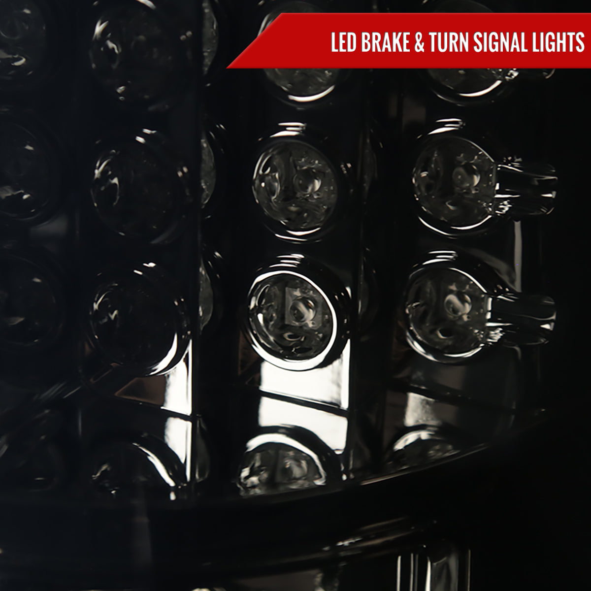2009-2014 Ford F-150 LED Tail Lights (Chrome Housing/Smoked Lens)