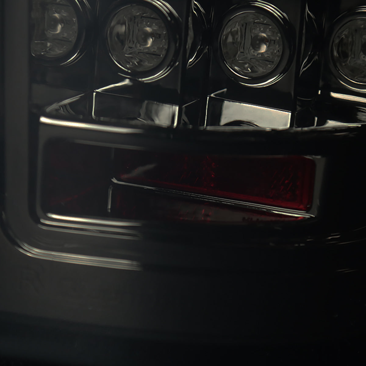 2009-2014 Ford F-150 LED Tail Lights (Chrome Housing/Smoked Lens)