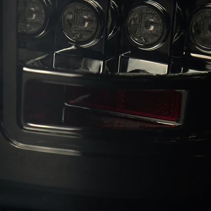 2009-2014 Ford F-150 LED Tail Lights (Chrome Housing/Smoked Lens)
