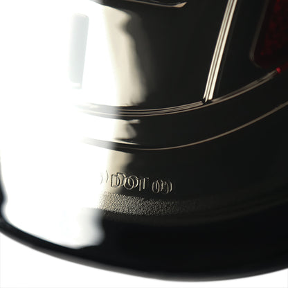 2009-2014 Ford F-150 LED Tail Lights (Chrome Housing/Smoked Lens)