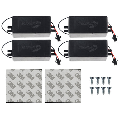 2009-2014 Ford F-150 LED Tail Lights - OZ (Matte Black Housing/Clear Lens)
