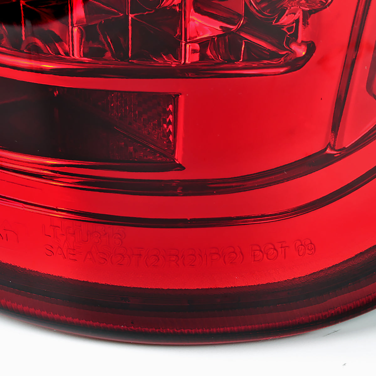 2009-2014 Ford F-150 LED Tail Lights (Chrome Housing/Red Lens)