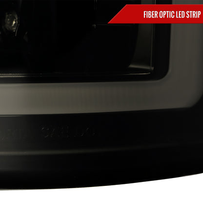 2015-2017 Ford F-150 LED Tail Lights (Glossy Black Housing/Smoked Lens)