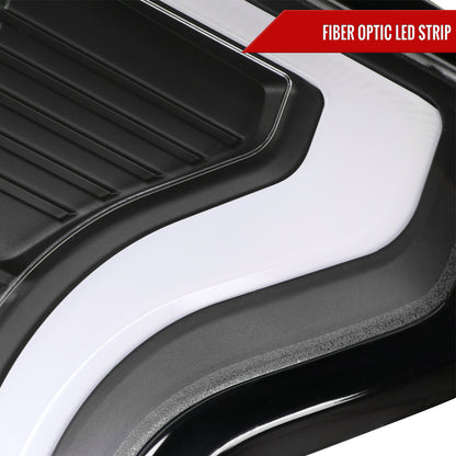 2015-2017 Ford F-150 V2 LED Tail Lights (Matte Black Housing/Clear Lens)