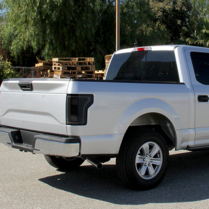 2015-2017 Ford F-150 V2 LED Tail Lights (Matte Black Housing/Clear Lens)