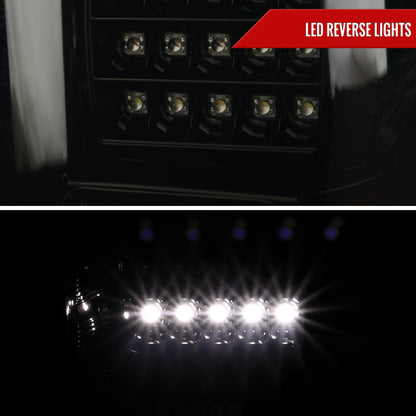2018-2020 Ford F-150 LED Tail Lights (Glossy Black Housing/Smoked Lens)