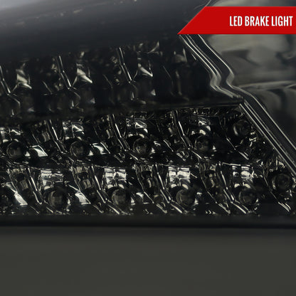 2015-2019 Ford Focus Hatchback LED Tail Lights (Chrome Housing/Smoked Lens)