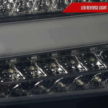 2015-2019 Ford Focus Hatchback LED Tail Lights (Chrome Housing/Smoked Lens)