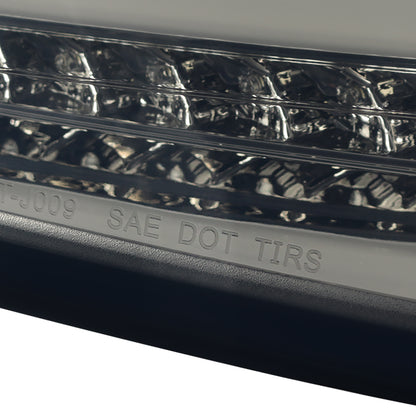 2015-2019 Ford Focus Hatchback LED Tail Lights (Chrome Housing/Smoked Lens)