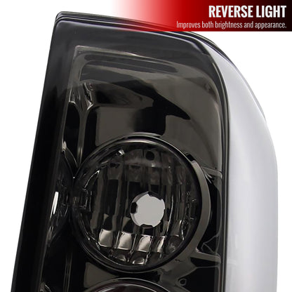 2005-2014 Nissan Frontier/ 2009-2012 Suzuki Equator Tail Lights (Chrome Housing/Smoked Lens)