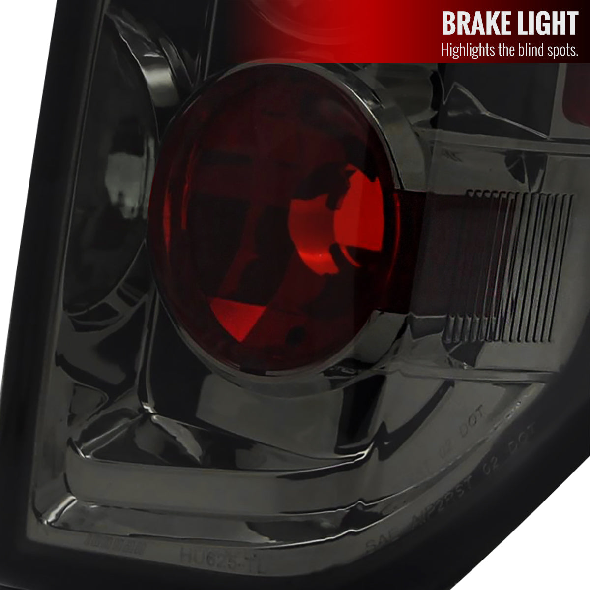 2005-2014 Nissan Frontier/ 2009-2012 Suzuki Equator Tail Lights (Chrome Housing/Smoked Lens)