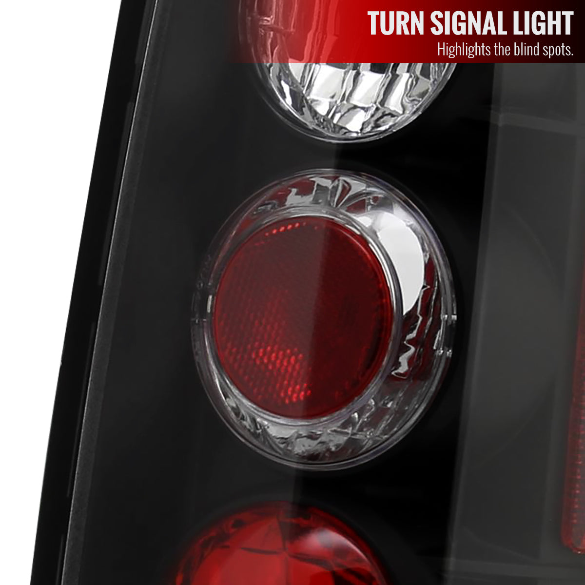 2005-2014 Nissan Frontier/ 2009-2012 Suzuki Equator Tail Lights (Matte Black Housing/Clear Lens)