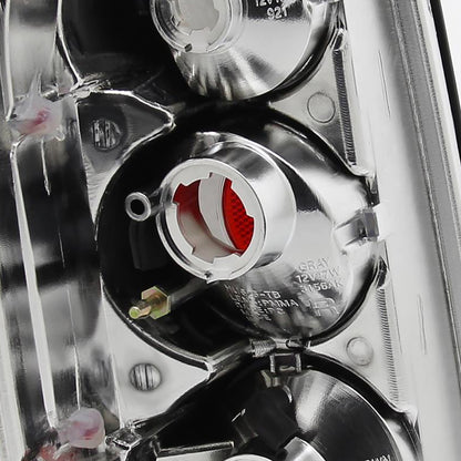 2005-2014 Nissan Frontier/ 2009-2012 Suzuki Equator Tail Lights (Matte Black Housing/Clear Lens)