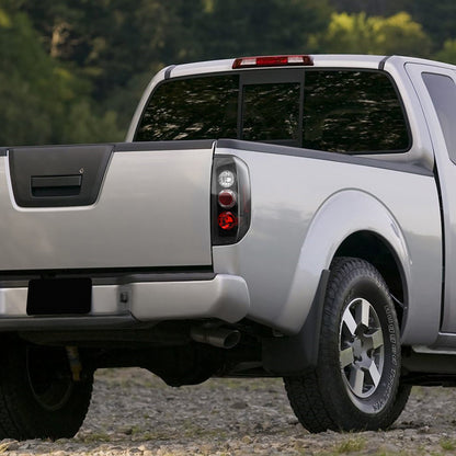 2005-2014 Nissan Frontier/ 2009-2012 Suzuki Equator Tail Lights (Matte Black Housing/Clear Lens)