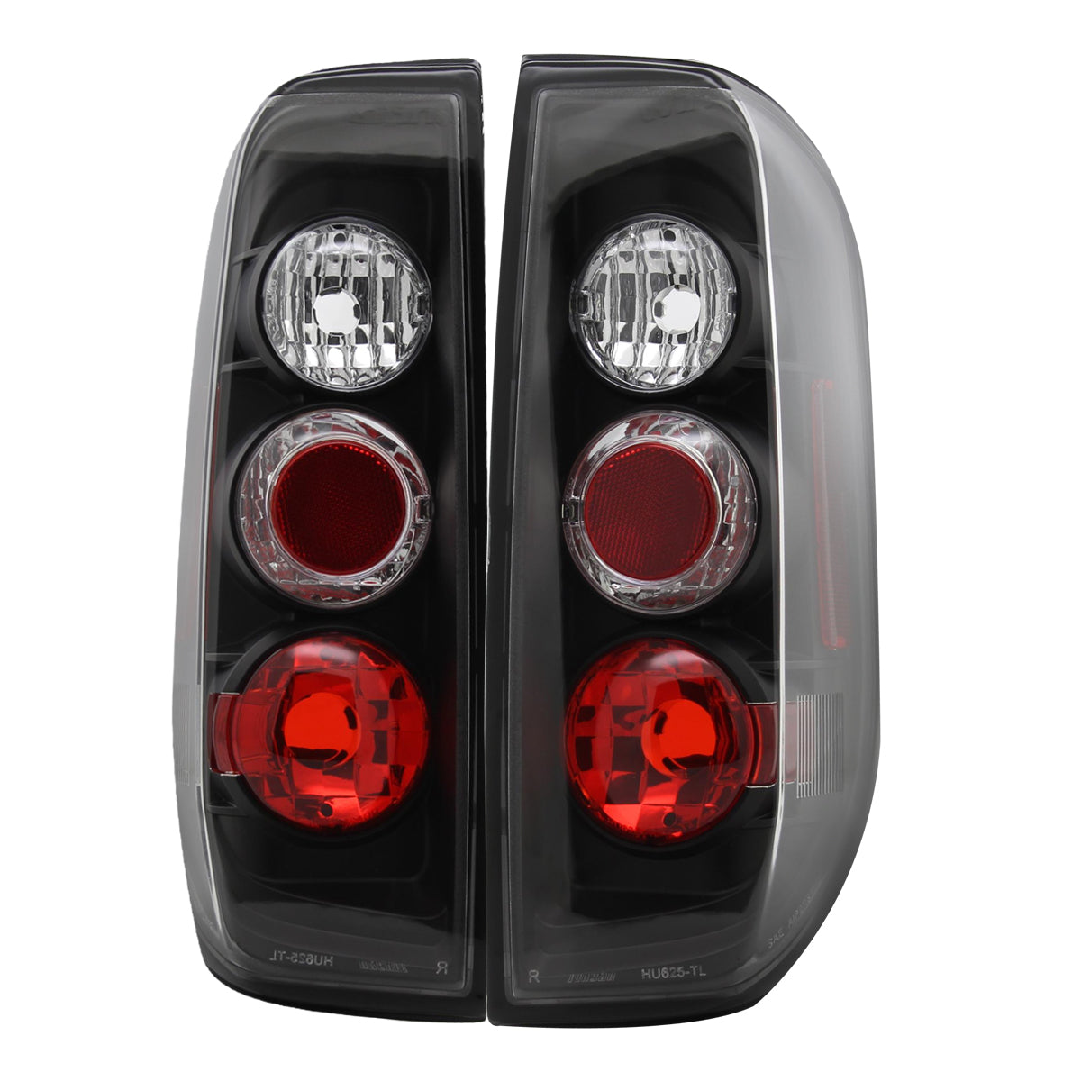 2005-2014 Nissan Frontier/ 2009-2012 Suzuki Equator Tail Lights (Matte Black Housing/Clear Lens)