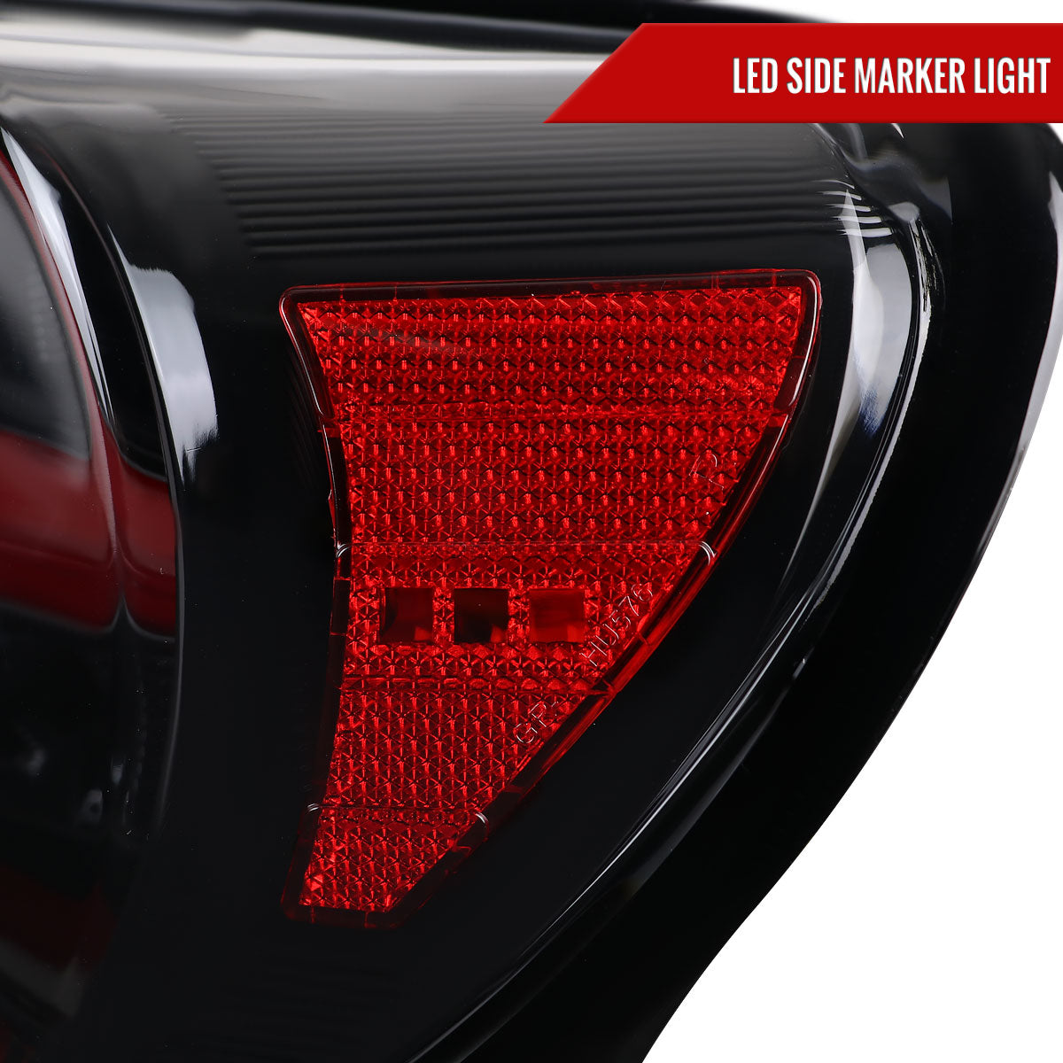 2013-2016 Scion FRS/ Subaru BRZ Lambo Style Sequential LED Tail Lights (Jet Black Housing/Clear Lens)