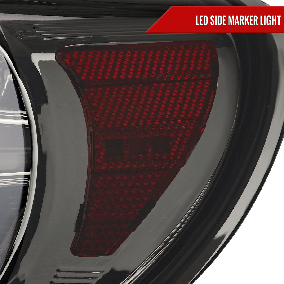 2013-2016 Scion FRS/ Subaru BRZ Lambo Style Sequential LED Tail Lights (Chrome Housing/Smoked Lens)