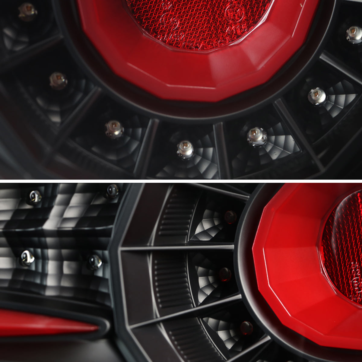 2012-2016 Scion FRS/ Subaru BRZ/ Toyota 86 LED Tail Lights (Satin Black Housing/Clear Lens)