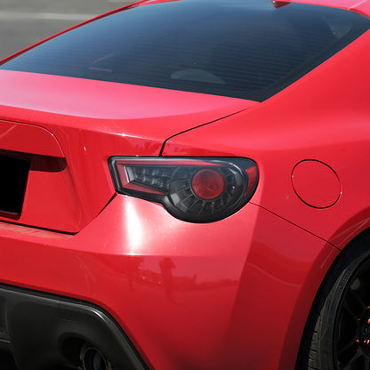 2012-2016 Scion FRS/ Subaru BRZ/ Toyota 86 LED Tail Lights (Satin Black Housing/Clear Lens)