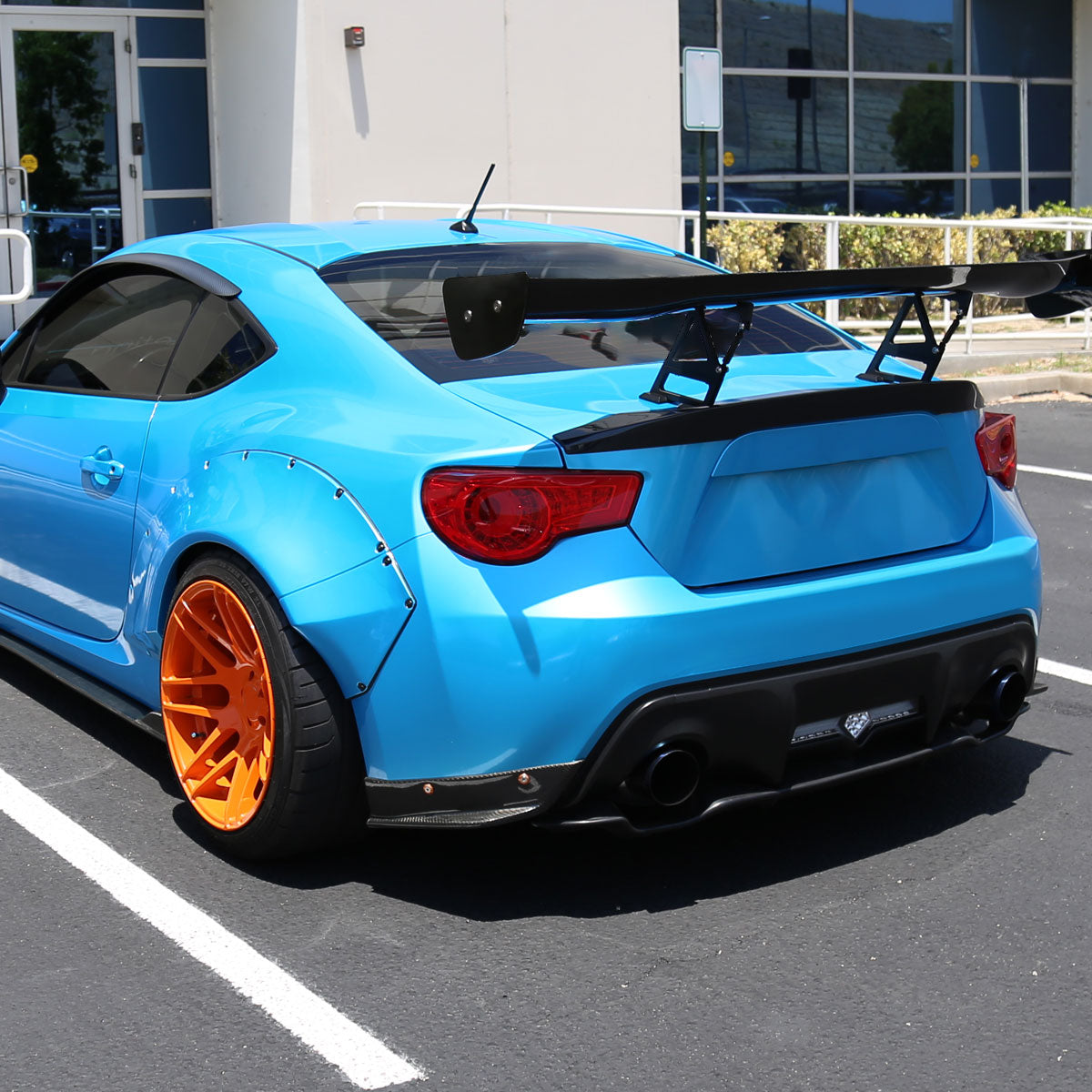 2012-2016 Scion FRS/ Subaru BRZ/ Toyota 86 Sequential LED Tail Lights (Chrome Housing/Red Lens)