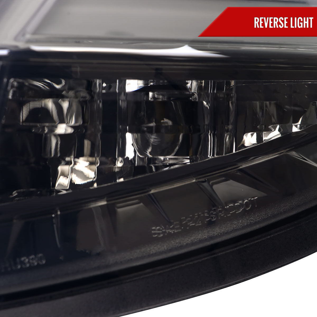 2014-2019 Ford Fiesta Hatchback LED Bar Tail Lights (Chrome Housing/Smoked Lens)
