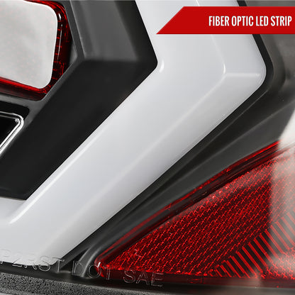 2010-2012 Ford Fusion LED Tail Lights (Matte Black Housing/Clear Lens)