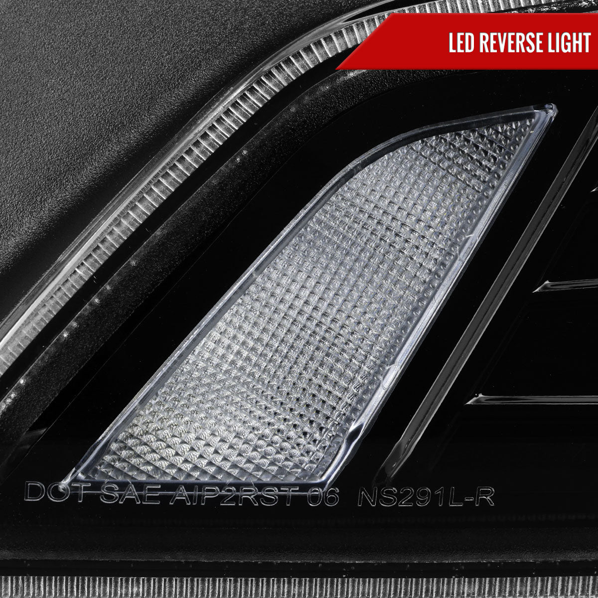 2008-2013 Infiniti G37/2014-2015 Q60 Coupe/Convertible LED Tail Lights w/ Switchback Sequential Turn Signals (Jet Black Housing / Clear Lens)