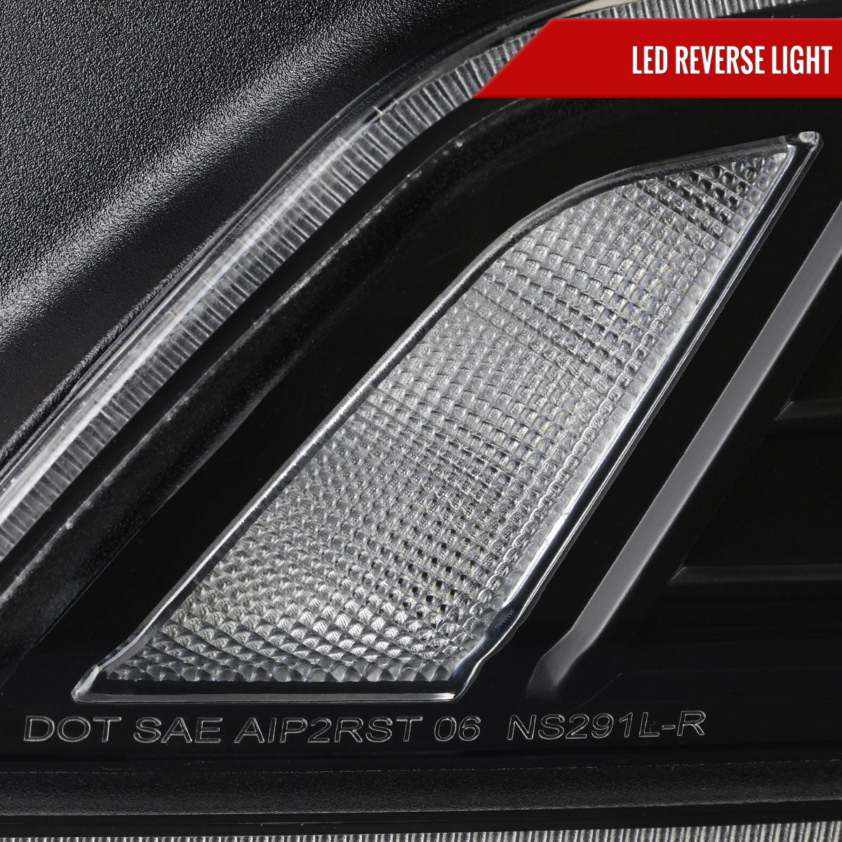 2008-2013 Infiniti G37/2014-2015 Q60 Coupe/Convertible LED Tail Lights w/ Switchback Sequential Turn Signals (Matte Black Housing / Clear Lens)