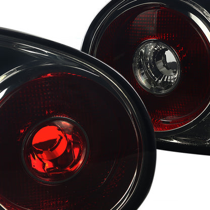 2006-2009 Volkswagen Golf GTI Mk5/Rabbit/R32 Tail Lights (Chrome Housing/Smoked Lens)