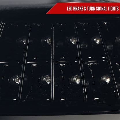 2015-2017 Volkswagen Golf/GTI LED Tail Lights (Glossy Black Housing/Smoked Lens)