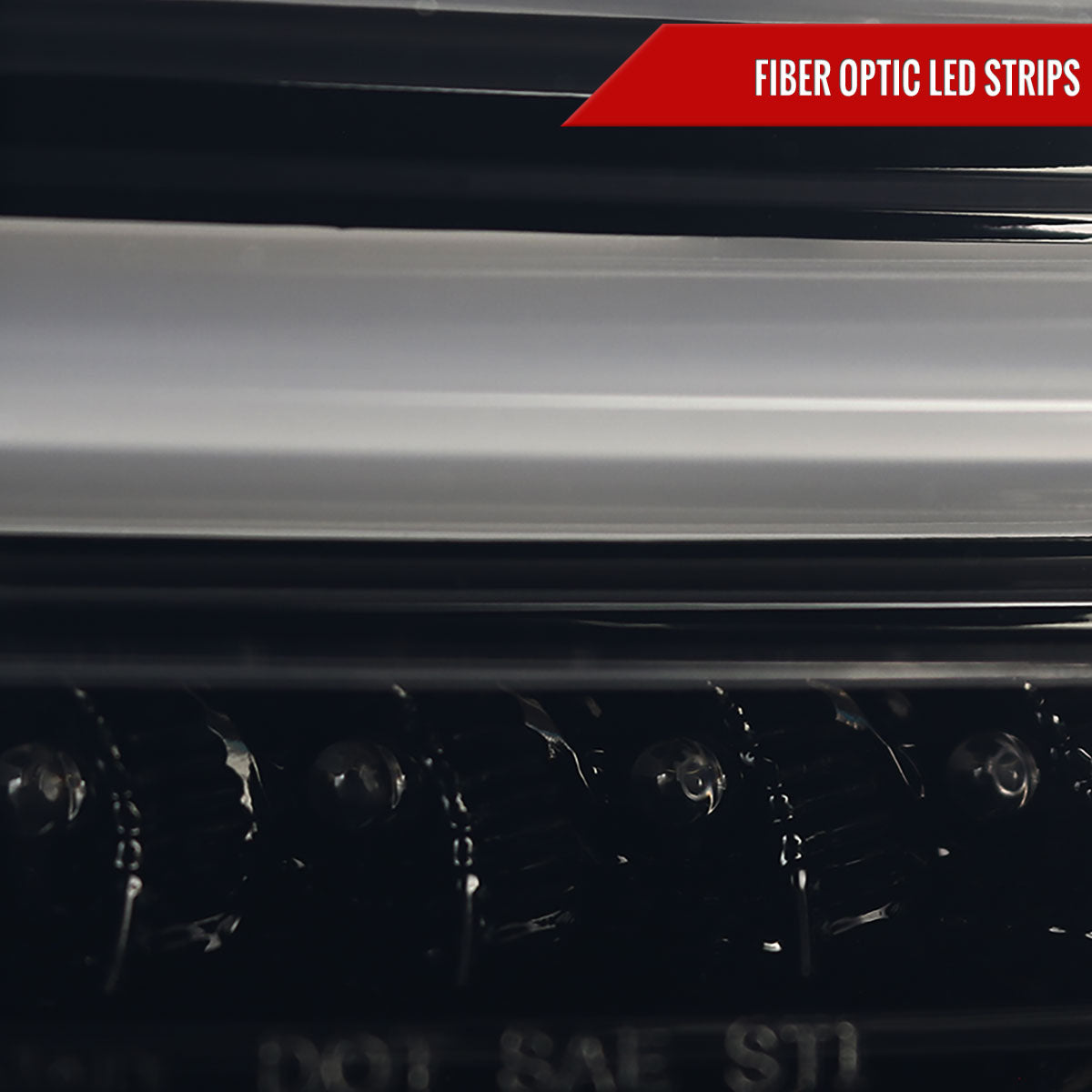 2015-2017 Volkswagen Golf/GTI LED Tail Lights (Glossy Black Housing/Smoked Lens)