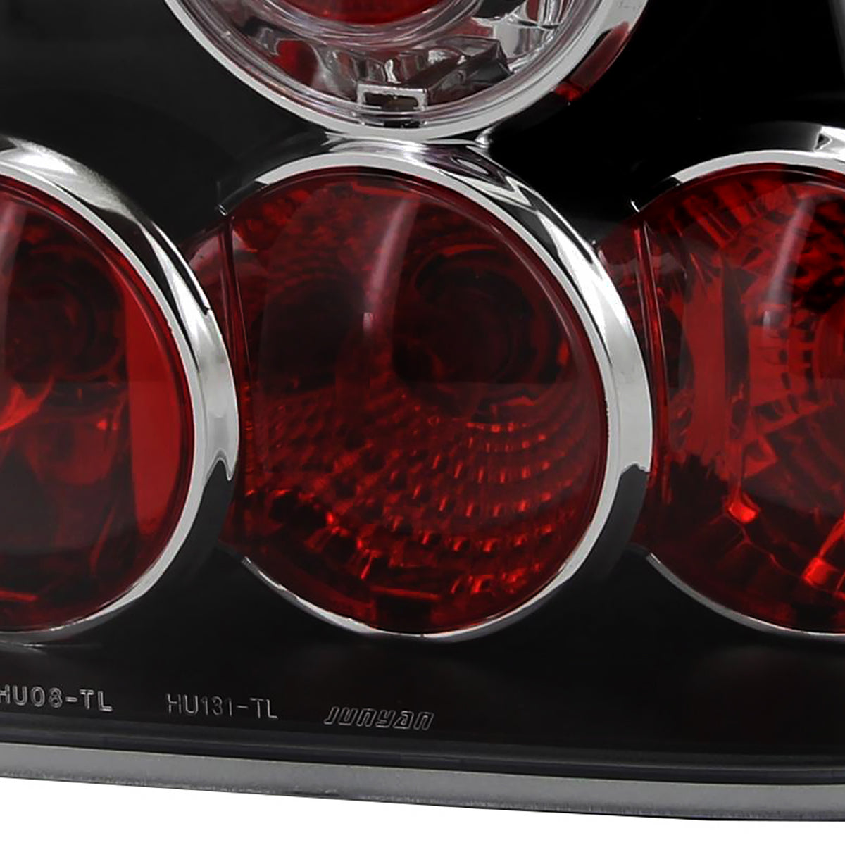 1993-1998 Volkswagen Golf Mk3 Tail Lights (Matte Black Housing/Clear Lens)