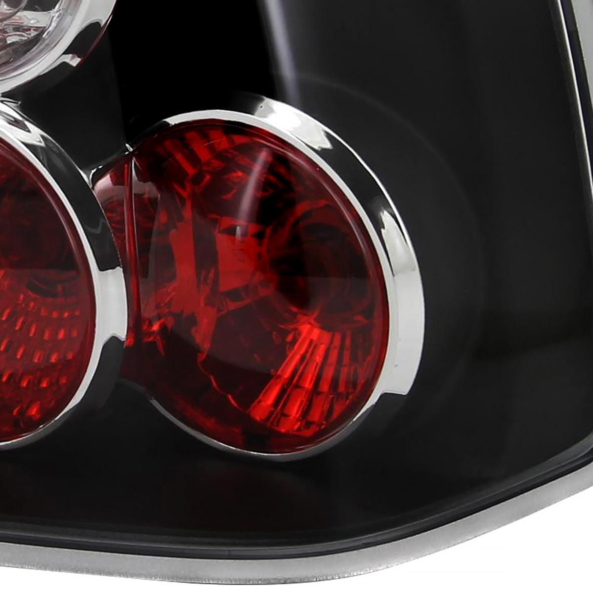 1993-1998 Volkswagen Golf Mk3 Tail Lights (Matte Black Housing/Clear Lens)
