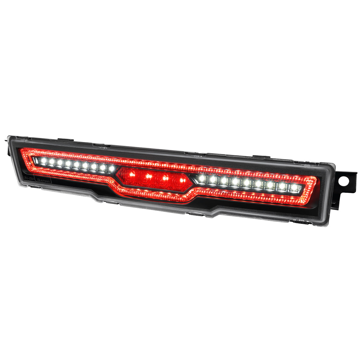 2022-2024 Toyota GR86 / Subaru BRZ Rear Bumper Full LED 4th Reverse Tail Brake Light (Matte Black Housing / Clear Lens)