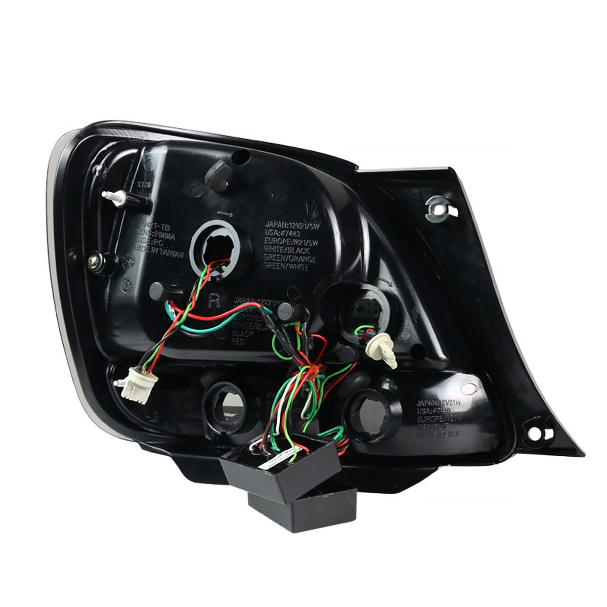 1998-2005 Lexus GS300/GS400/GS430 LED Tail Lights (Chrome Housing/Smoked Lens)