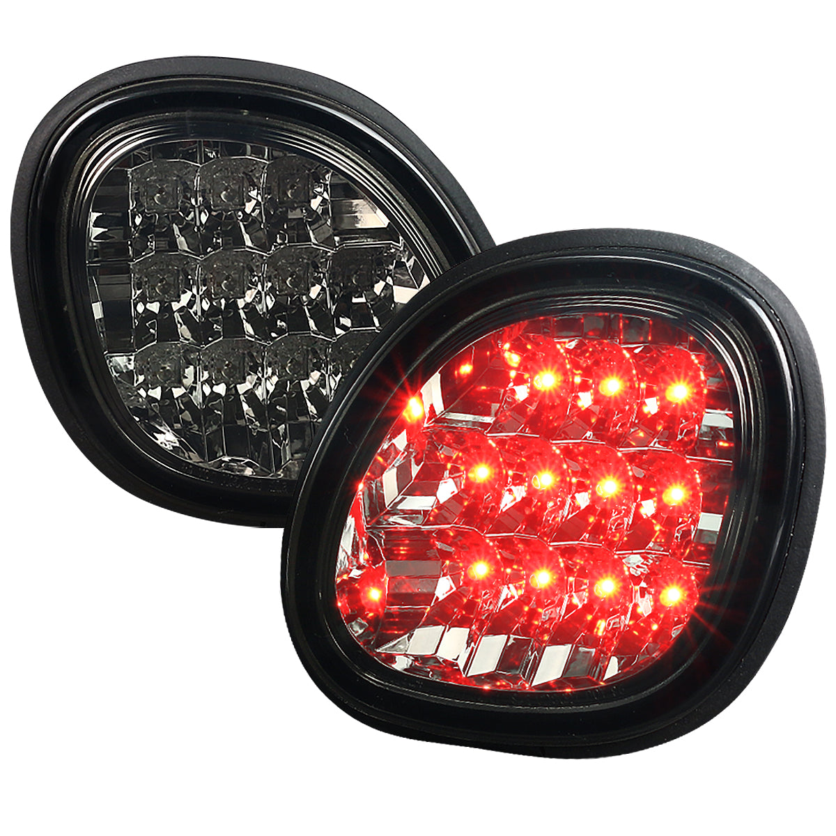1998-2005 Lexus GS300/GS400/GS430 LED Trunk Lights (Chrome Housing/Smoked Lens)