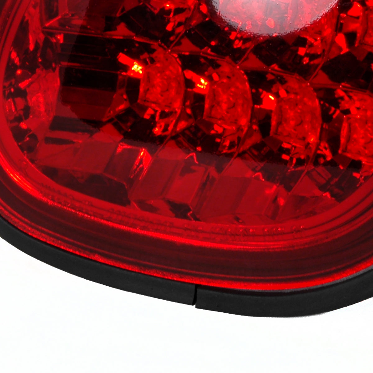 1998-2005 Lexus GS300/GS400/GS430 LED Trunk Lights (Chrome Housing/Red Lens)