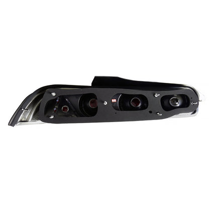 1994-2001 Acura Integra Hatchback Tail Lights (Glossy Black Housing/Smoked Lens)