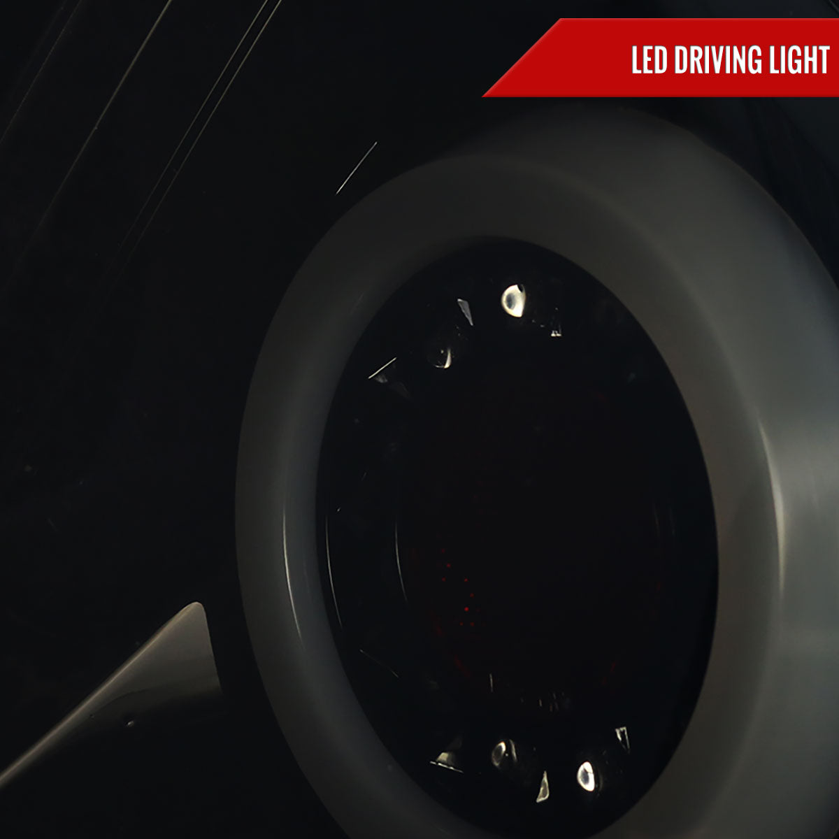 2006-2013 Chevrolet Impala/ 2014-2016 Impala Limited LED Tail Lights (Glossy Black Housing/Smoked Lens)