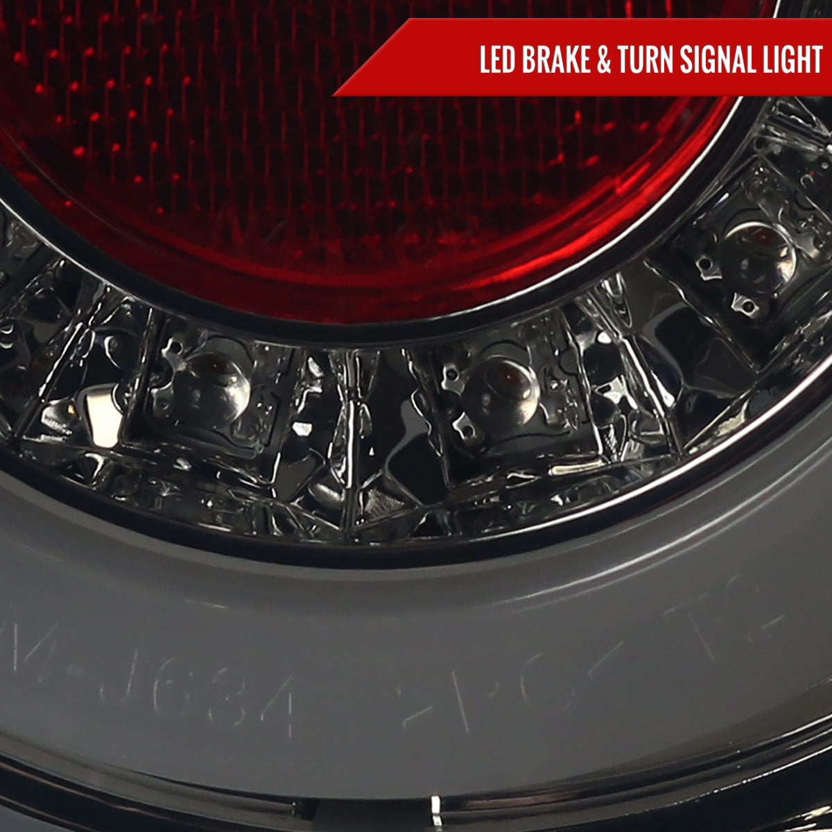 2006-2013 Chevrolet Impala/ 2014-2016 Impala Limited LED Tail Lights (Chrome Housing/Smoked Lens)