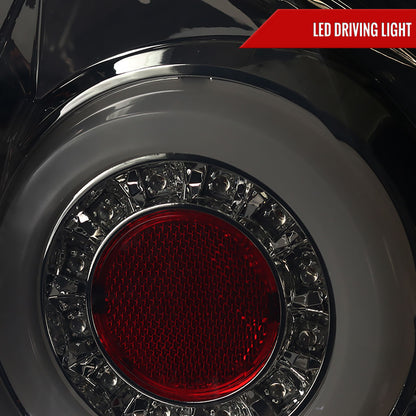 2006-2013 Chevrolet Impala/ 2014-2016 Impala Limited LED Tail Lights (Chrome Housing/Smoked Lens)