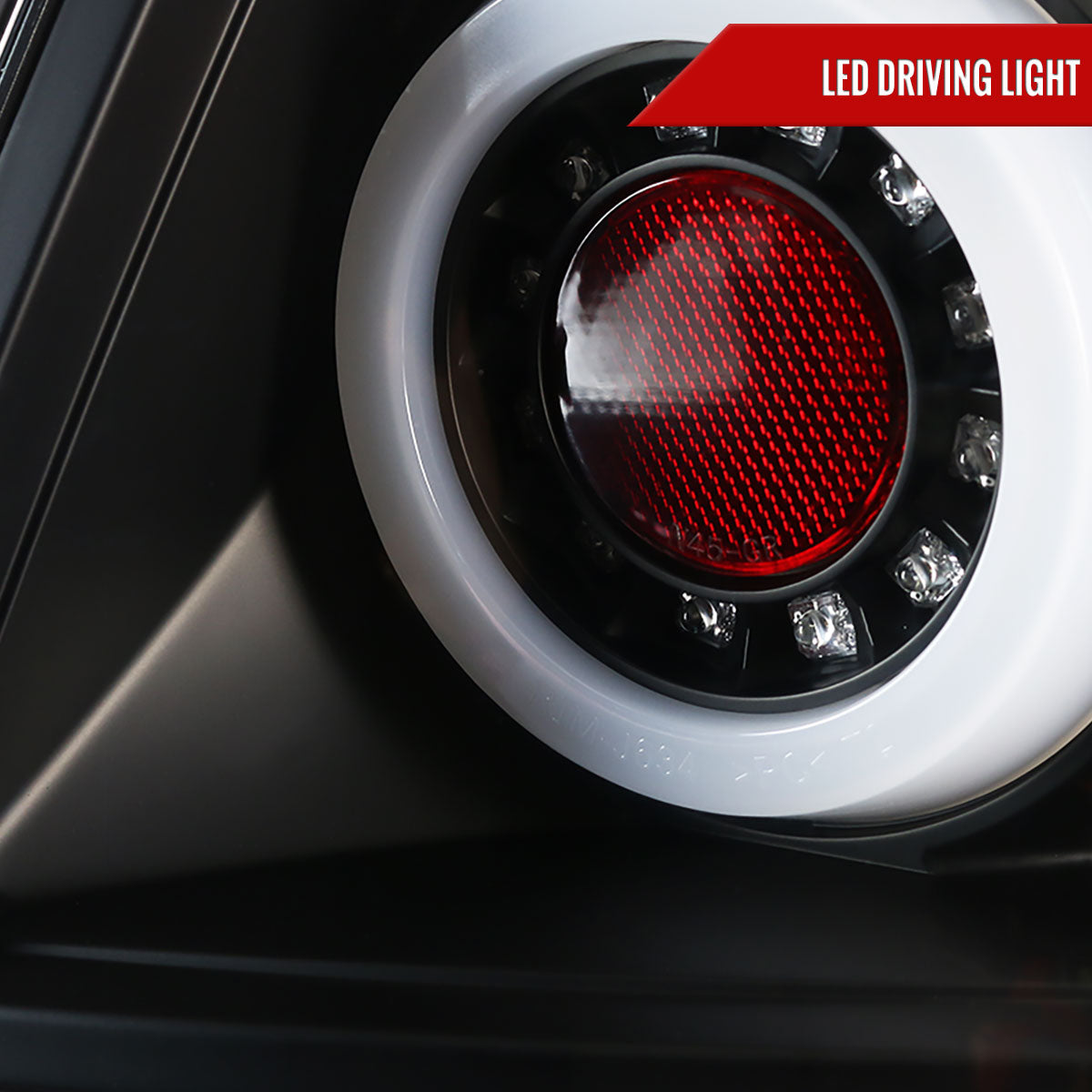 2006-2013 Chevrolet Impala/ 2014-2016 Impala Limited LED Tail Lights (Matte Black Housing/Clear Lens)