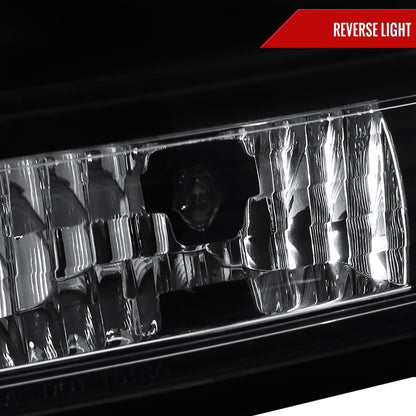 2006-2013 Chevrolet Impala/ 2014-2016 Impala Limited LED Tail Lights (Matte Black Housing/Clear Lens)