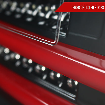 2006-2008 Lexus IS250/IS350 LED Tail Lights & Trunk Lights (Jet Black Housing/Clear Lens)
