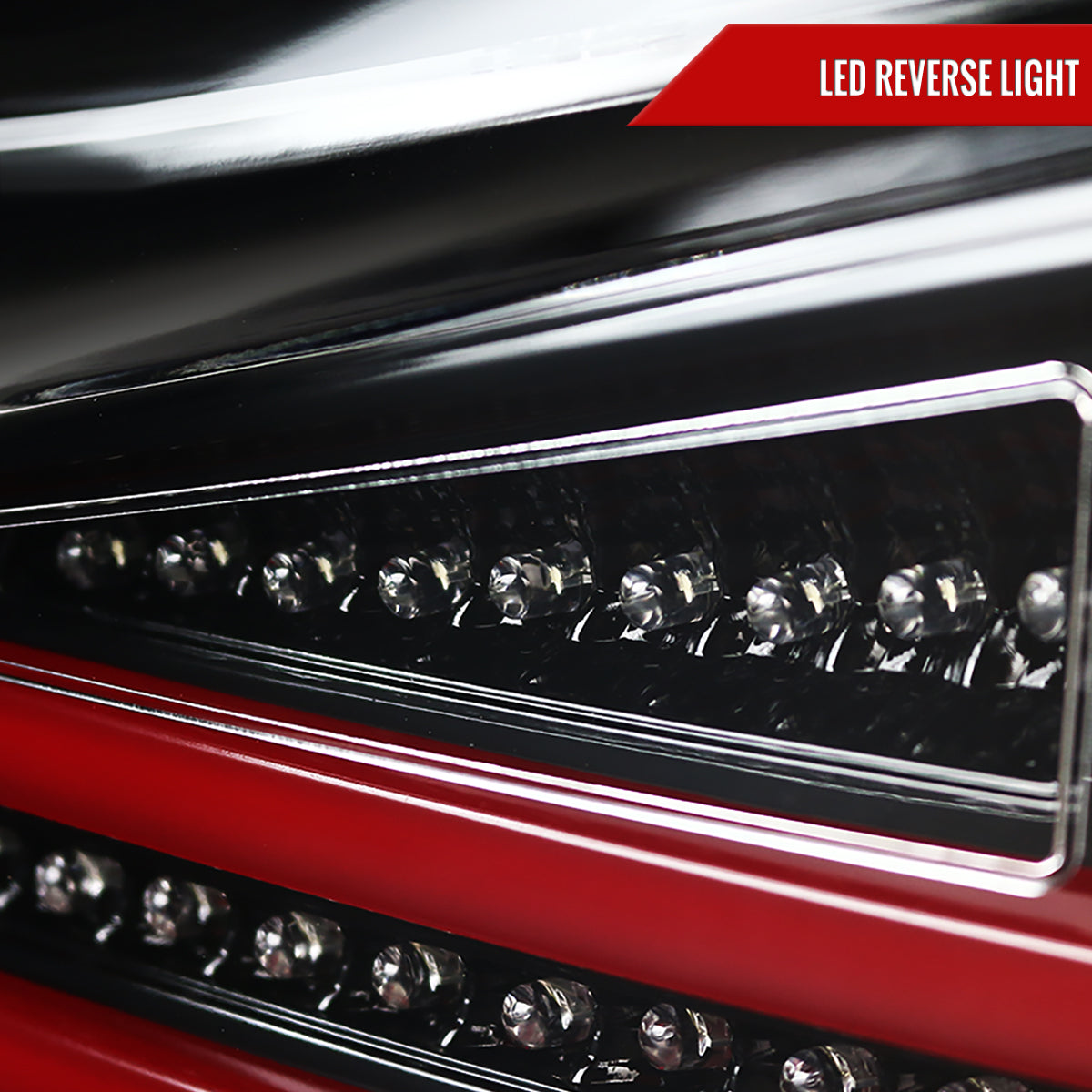2006-2008 Lexus IS250/IS350 LED Tail Lights & Trunk Lights (Jet Black Housing/Clear Lens)