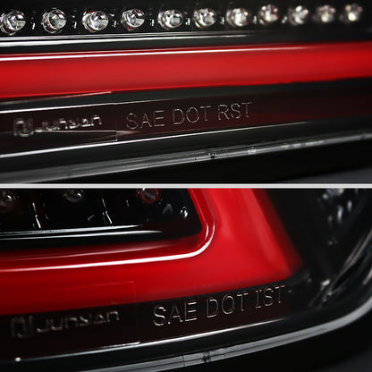 2006-2008 Lexus IS250/IS350 LED Tail Lights & Trunk Lights (Jet Black Housing/Clear Lens)